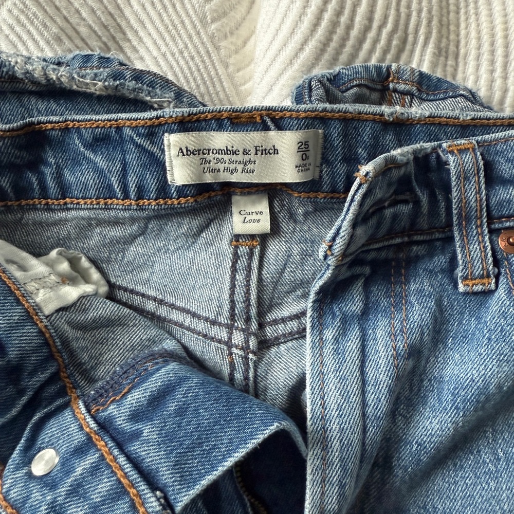 Abercrombie & Fitch Light Blue Denim Jeans